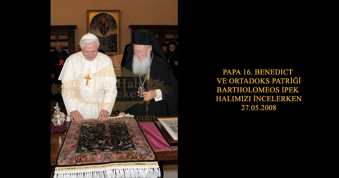 I. Bartholomeos,Dimitrios Arhondonis,Papa XVI. Benedictus 